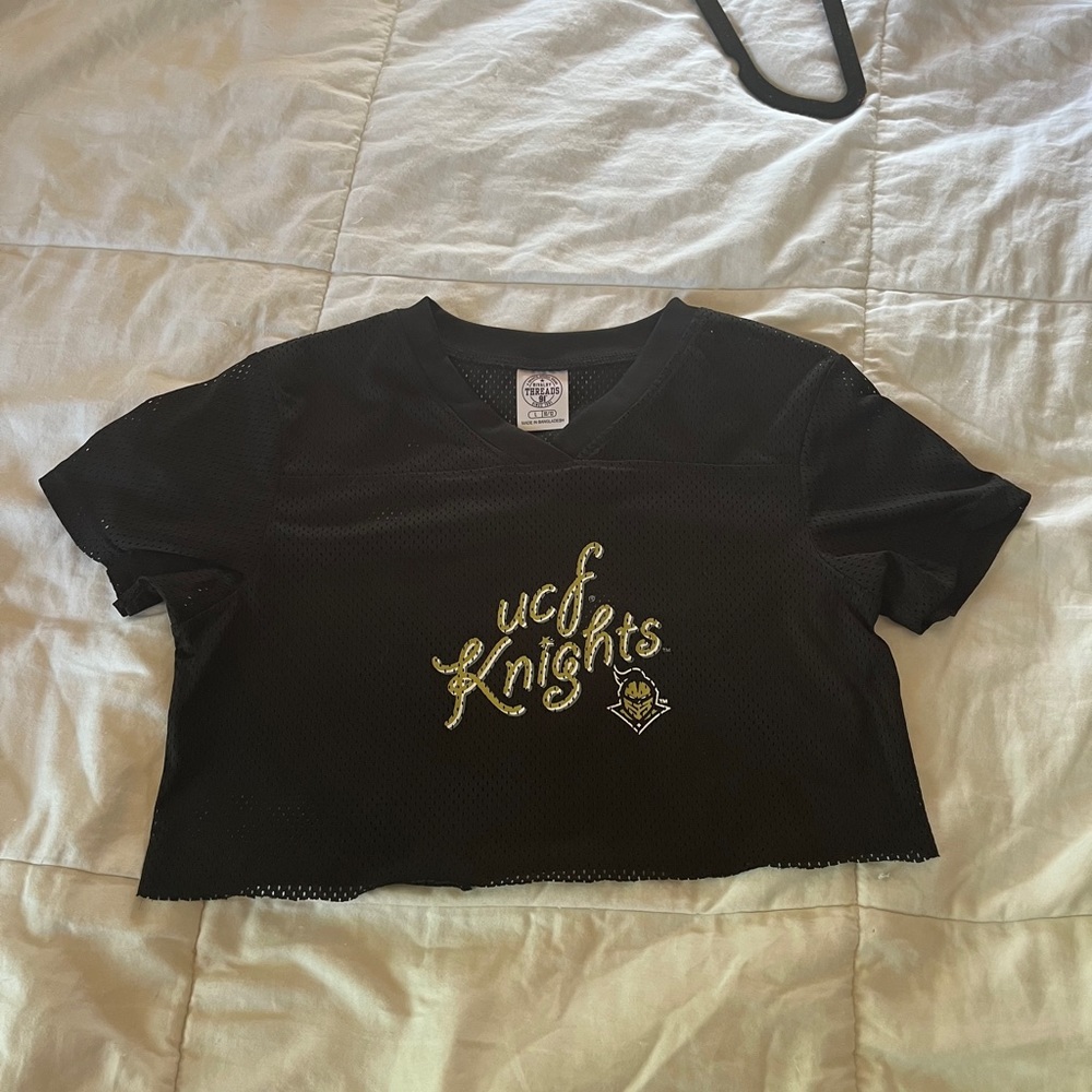 Kids ucf knights shirt turned into crop top
